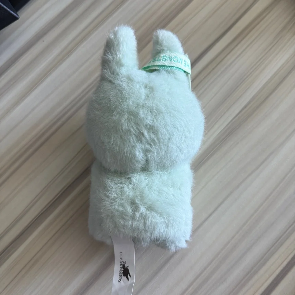 Pop Mart Have A Seat Labubu Ququ Green Vinyl Face Plush Pendant Popmart